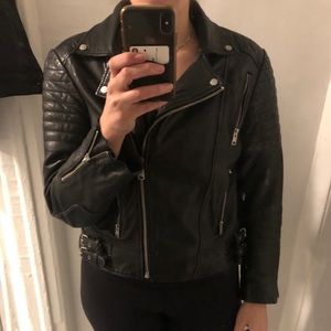 All Saints Women’s Leather Jacket